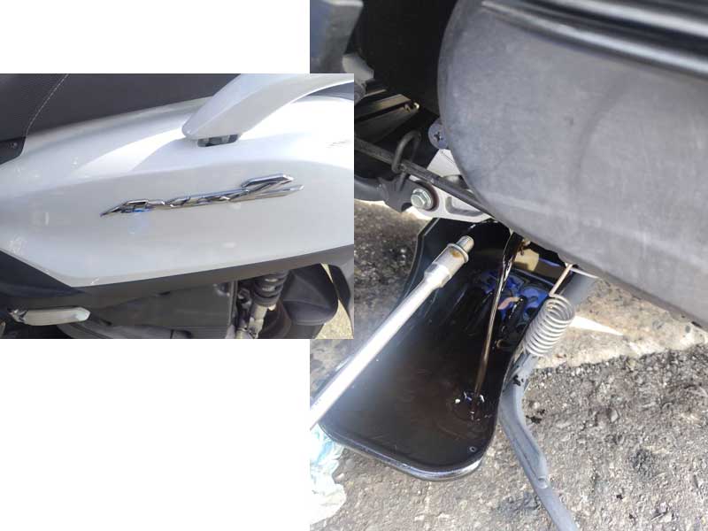 オイル交換作業